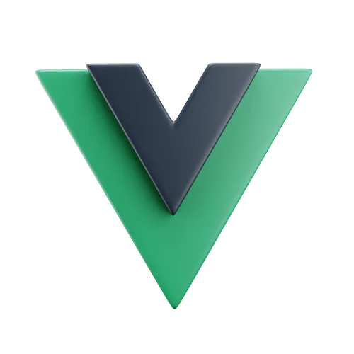 Vue (javascript framework) smooth 3d logo